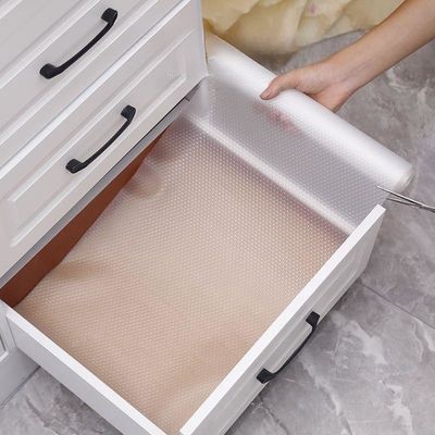 Waterproof Fridge Mats Set Kitchen Cabinet Drawer Shelf Liner with Anti-Slip Design