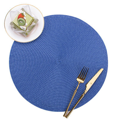 Vietnam Boho Style Table Decor Placemats with Round Water Hyacinth Weaving in Bulk