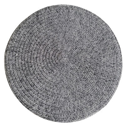 Non-Slip PVC Woven Individual Table Mat for Commercial Buyers Caterers Canteens Blue