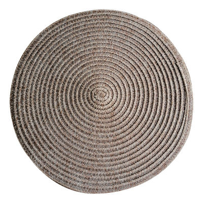 Eco-Friendly Waterproof Washable Round Dining Table Place Mats for Commercial Buyers